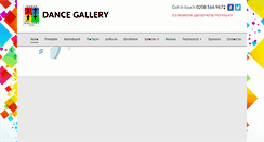 Desktop Screenshot of dancegallery.co.uk