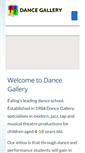 Mobile Screenshot of dancegallery.co.uk